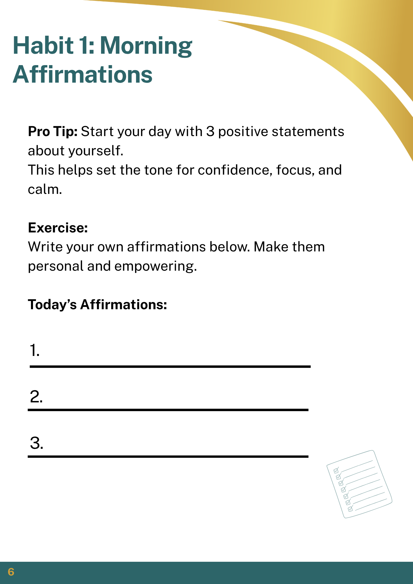 5 Daily Habits to Rebuild Confidence