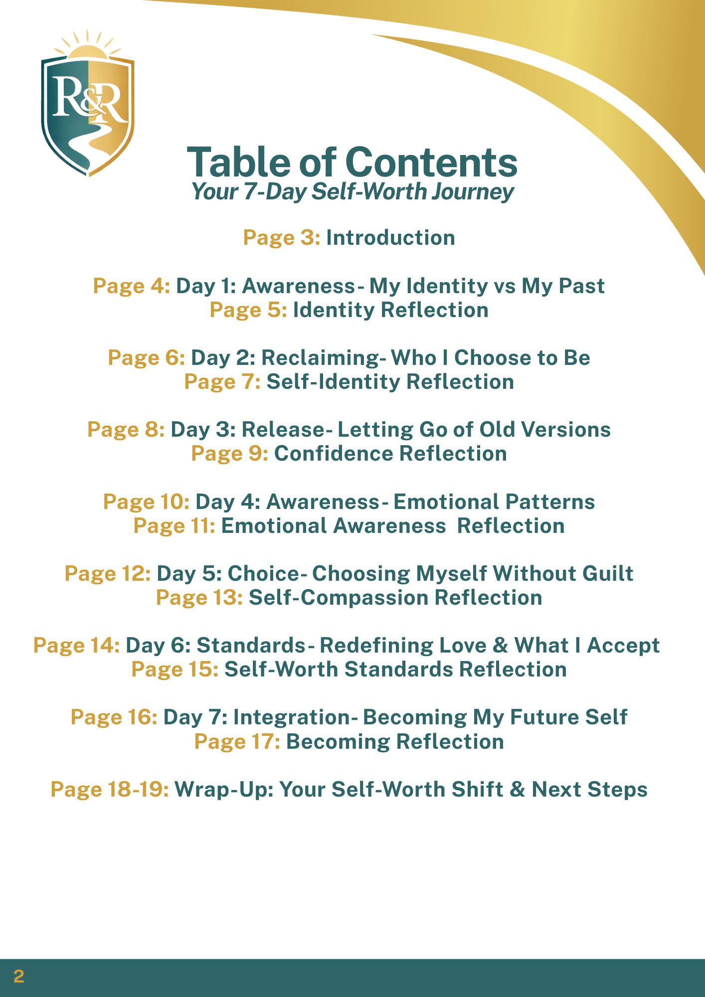 7-Day Self-Worth Reset | Series 02