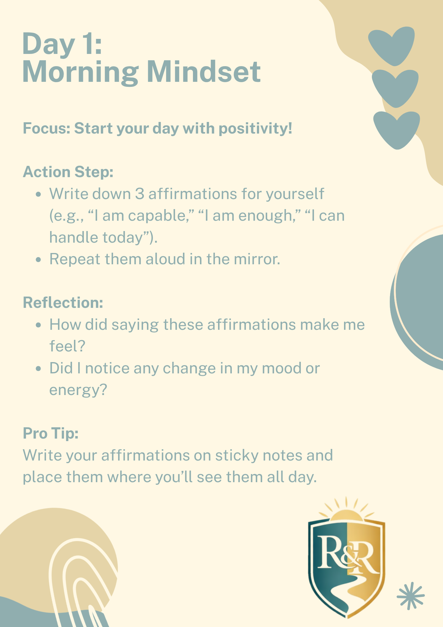 7-Day Confidence Rebuild Challenge