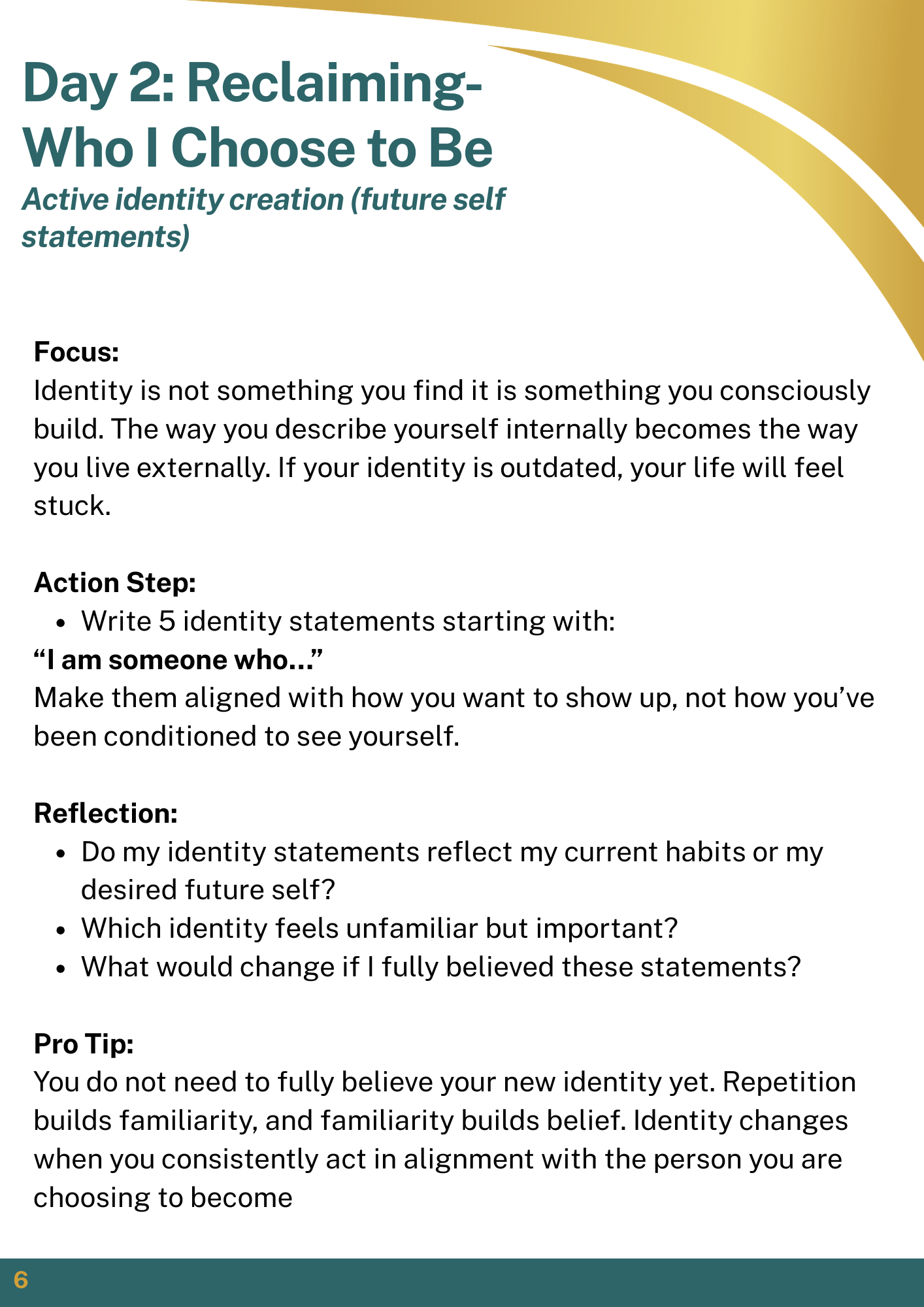 7-Day Self-Worth Reset | Series 02